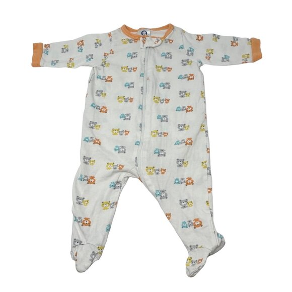 Baby Boy's - 3 Sleepers  in Navy & White with Colorful Designs - Size 0-3 Month - Picture 7 of 9